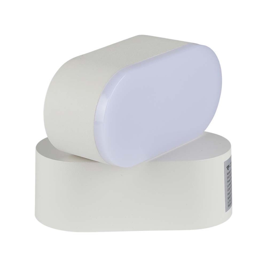 LED Zewnętrzny elastyczny kinkiet LED/5W/230V 3000K IP65 biały