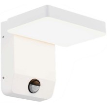 LED Zewnętrzny elastyczny reflektor punktowy z czujnikiem LED/17W/230V IP65 3000K biały