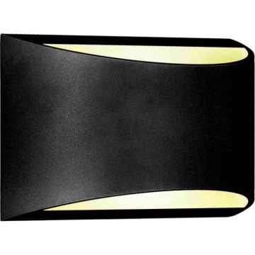 LED zewnętrzny kinkiet LED/9W/230V 4000K IP54 czarny