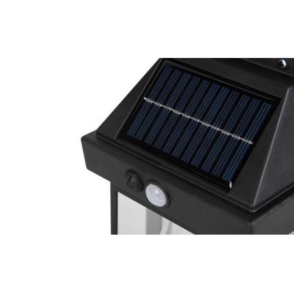 LED Zewnętrzny kinkiet solarny z czujnikiem LED/1W/230V 1200 mAh IP65