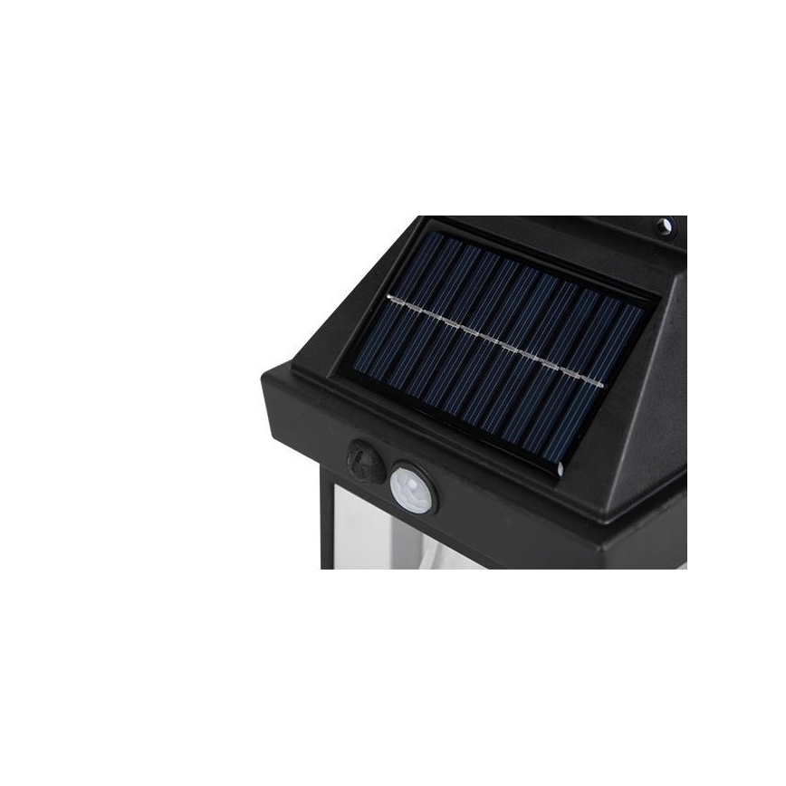 LED Zewnętrzny kinkiet solarny z czujnikiem LED/1W/230V 1200 mAh IP65