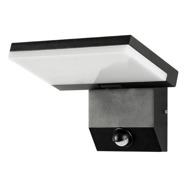 LED zewnętrzny kinkiet z czujnikiem MODERN LED/18W/230V IP65