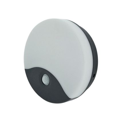 LED Zewnętrzny kinkiet z czujnikiem ruchu LED/18W/230V IP44 biały