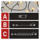 LED Zewnętrzny łańcuch bożonarodzeniowy 100xLED/15m IP44 ciepła biel