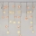 LED Zewnętrzny łańcuch bożonarodzeniowy 100xLED/2,5x0,9m IP44 czerwony/vintage