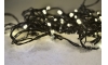 LED Zewnętrzny łańcuch bożonarodzeniowy 100xLED/8 funkcji IP44 13m ciepła biel