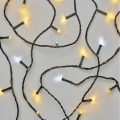 LED Zewnętrzny łańcuch bożonarodzeniowy 120xLED/17m IP44 ciepła/zimna biel