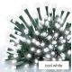 LED Zewnętrzny łańcuch bożonarodzeniowy 120xLED/8 trybów 17m IP44 zimna biel