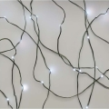 LED Zewnętrzny łańcuch bożonarodzeniowy 150xLED/20m IP44 zimna biel