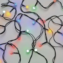 LED Zewnętrzny łańcuch bożonarodzeniowy 200xLED/25m IP44 różne kolory