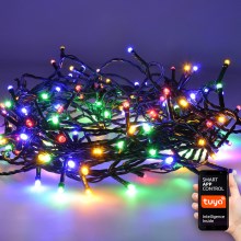 LED Zewnętrzny łańcuch bożonarodzeniowy 400×LED/8 funkcji 25m Wi-Fi Tuya IP44 multikolor/ciepła biel