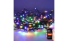 LED Zewnętrzny łańcuch bożonarodzeniowy 400×LED/8 funkcji 25m Wi-Fi Tuya IP44 wielobarwny/ciepła biel
