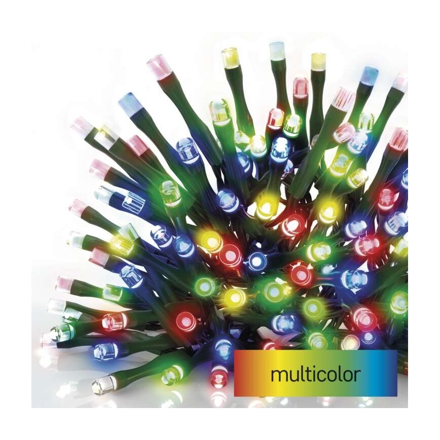 LED Zewnętrzny łańcuch bożonarodzeniowy 40xLED/9m IP44 różne kolory