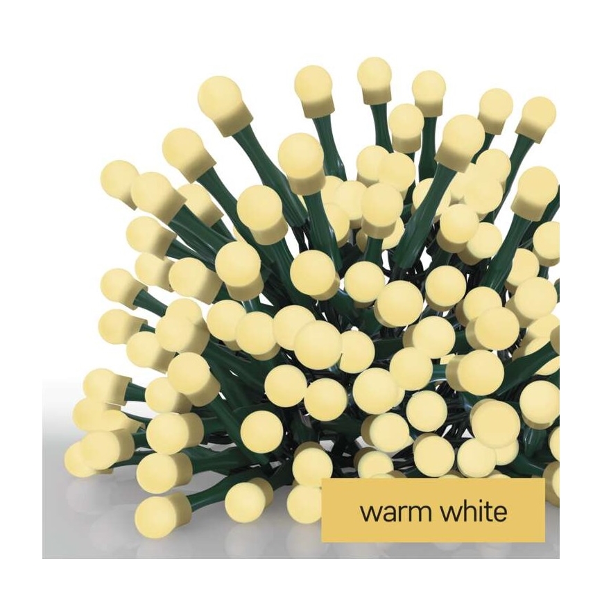 LED Zewnętrzny łańcuch bożonarodzeniowy 480xLED/53m IP44 ciepła biel