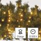 LED Zewnętrzny łańcuch bożonarodzeniowy 600xLED/17m IP44 vintage