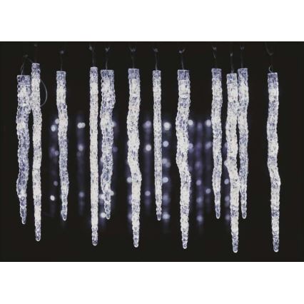 LED Zewnętrzny łańcuch bożonarodzeniowy 60xLED/8,6m IP44