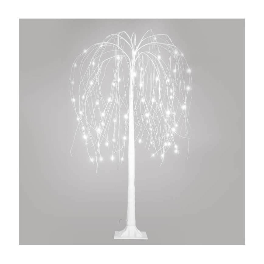 LED Zewnętrzny łańcuch bożonarodzeniowy 72xLED/3,6W/230V IP44 zimna biel