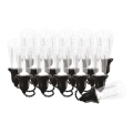 LED Zewnętrzny łańcuch dekoracyjny 16xLED 8,6m IP44 zimna biała