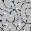 LED Zewnętrzny łańcuch świąteczny 40xLED/3xAA 3,3m IP44 zimna biel