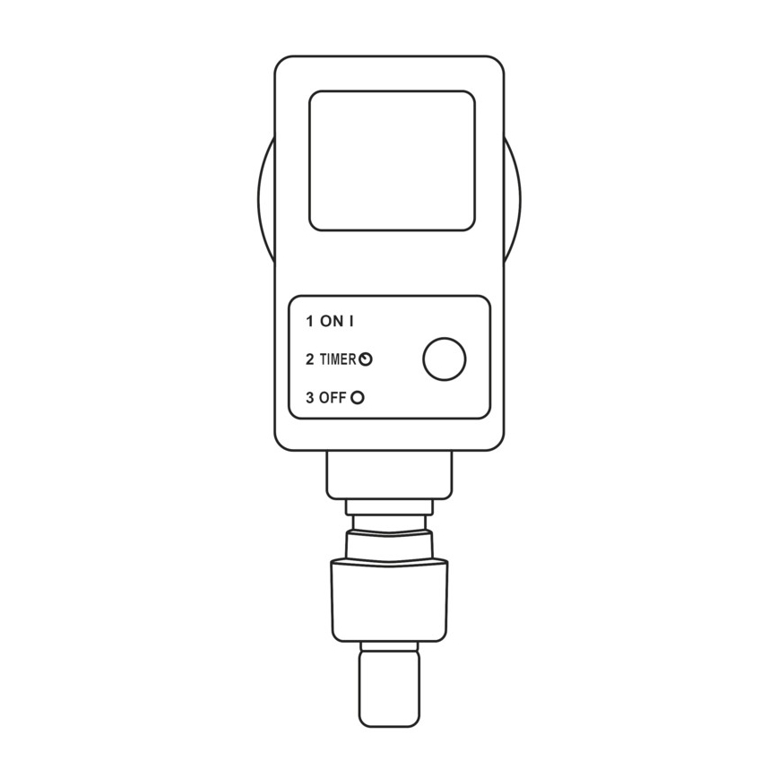 LED Zewnętrzny łańcuch świąteczny NANO 40xLED/2,4W/230V IP44 4 m