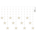 LED zewnętrzny łańcuch świetlny 120 diod 3xAA 1,7 m IP44 ciepła biel