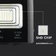 LED Zewnętrzny naświetlacz solarny LED/12W/3,2V 4000K IP65 + pilot