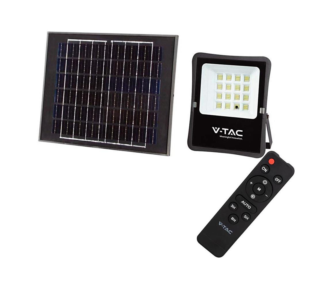 LED Zewnetrzny naświetlacz solarny LED/12W/3,2V 6400K IP65