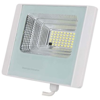 LED Zewnętrzny naświetlacz solarny LED/12W/3,2V IP65 4000K + pilot zdalnego sterowania