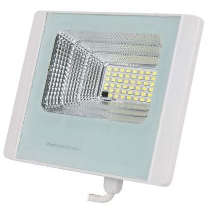 LED Zewnętrzny naświetlacz solarny LED/12W/3,2V IP65 6400K + pilot zdalnego sterowania