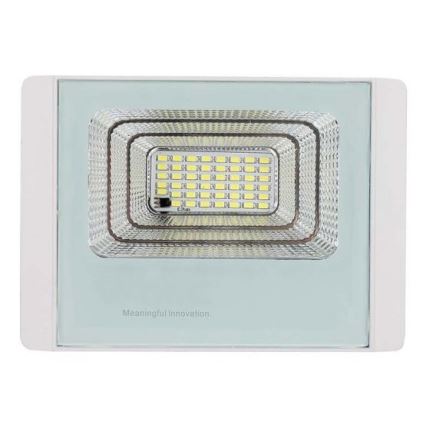 LED Zewnętrzny naświetlacz solarny LED/12W/3,2V IP65 6400K 20000 mAh + zdalne sterowanie