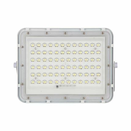 LED zewnętrzny ściemnialny solarny reflektor LED/15W/3,2V IP65 4000K 12000 mAh biały + zdalne sterowanie