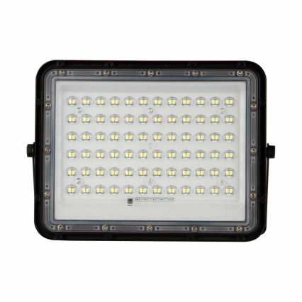 LED zewnętrzny ściemnialny solarny reflektor LED/15W/3,2V IP65 4000K 12000 mAh czarny + zdalne sterowanie