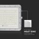 LED Zewnętrzny naświetlacz solarny LED/20W/3,2V 4000K biała + IP65 + Pilot zdalnego sterowania