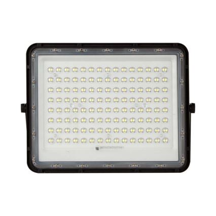 LED Zewnętrzny naświetlacz solarny LED/200W/3,2V 4000K czarny IP65 16000 mAh + zdalne sterowanie