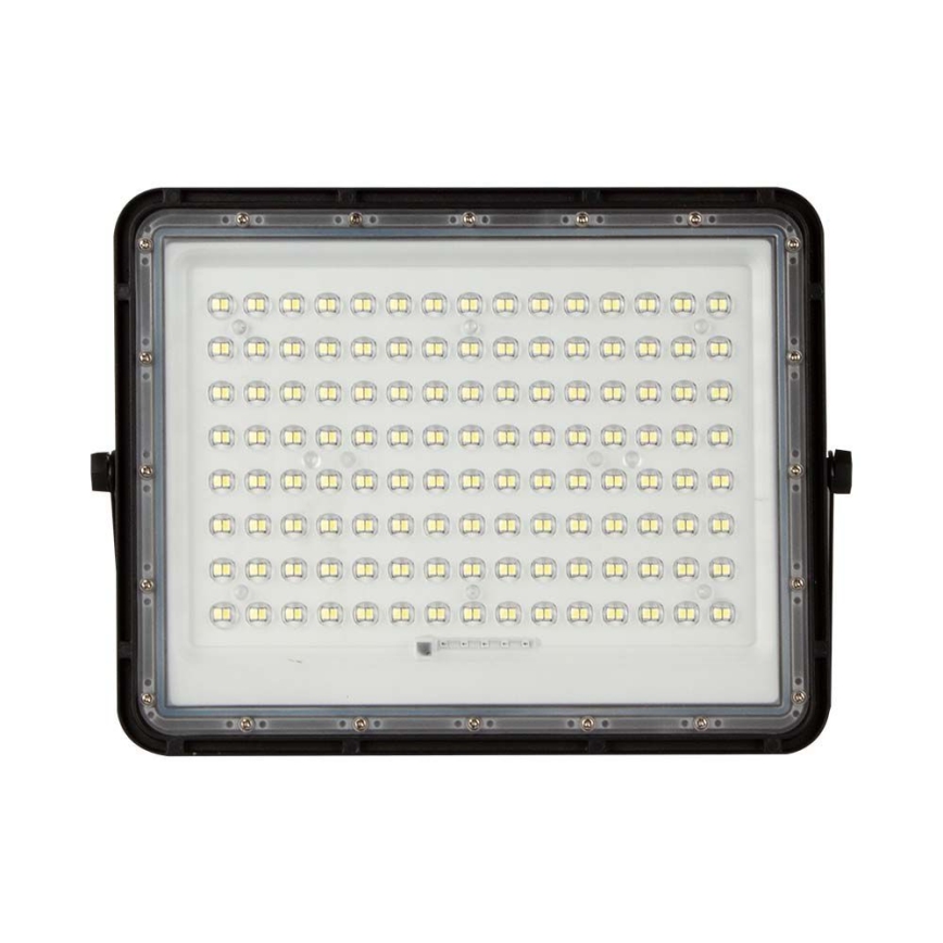LED Zewnętrzny naświetlacz solarny LED/200W/3,2V 4000K czarny IP65 16000 mAh + zdalne sterowanie