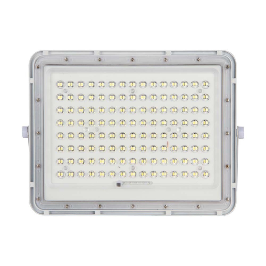 LED Zewnętrzny naświetlacz solarny LED/20W/3,2V 6400K biały IP65 16000 mAh + zdalne sterowanie
