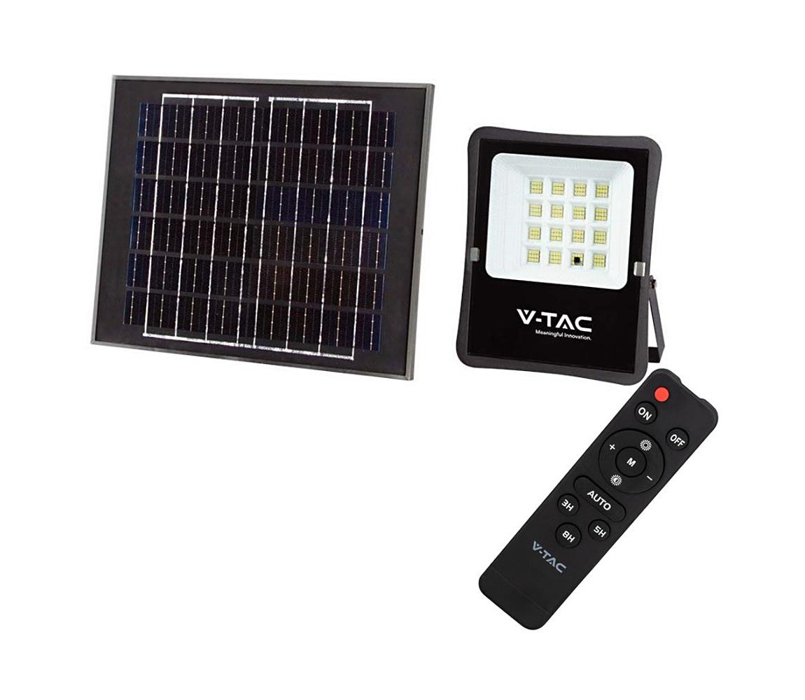 LED Zewnętrzny naświetlacz solarny LED/20W/3,2V 6400K IP65