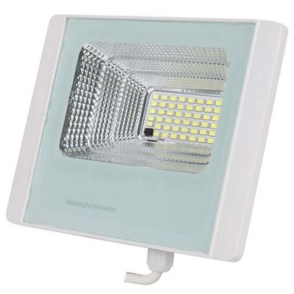 LED Zewnętrzny naświetlacz solarny LED/20W/3,2V IP65 4000K 20000 mAh + zdalne sterowanie