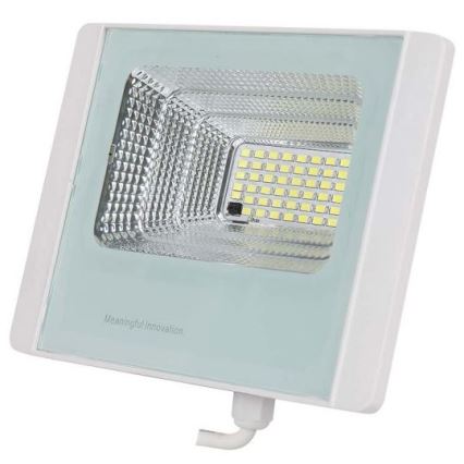 LED Zewnętrzny naświetlacz solarny LED/20W/3,2V IP65 4000K + pilot zdalnego sterowania