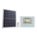 LED Zewnętrzny naświetlacz solarny LED/20W/3,2V IP65 6400K 20000 mAh + zdalne sterowanie