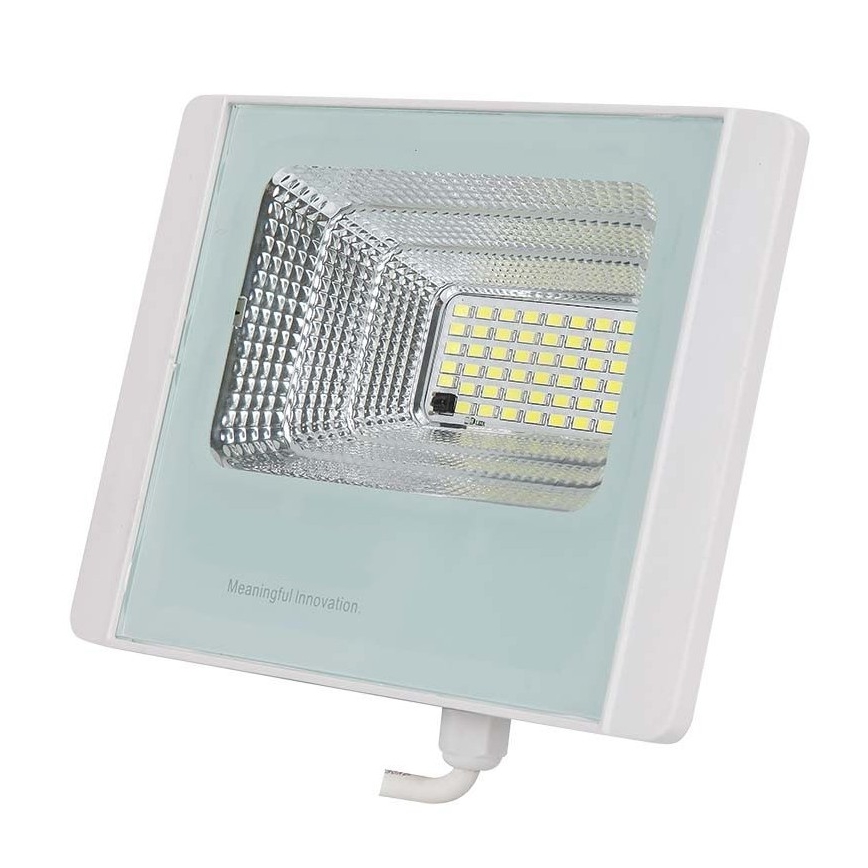 LED Zewnętrzny naświetlacz solarny LED/20W/3,2V IP65 6400K 20000 mAh + zdalne sterowanie