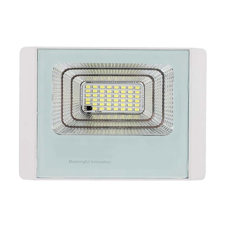 LED Zewnętrzny naświetlacz solarny LED/20W/3,2V IP65 6400K 20000 mAh + zdalne sterowanie