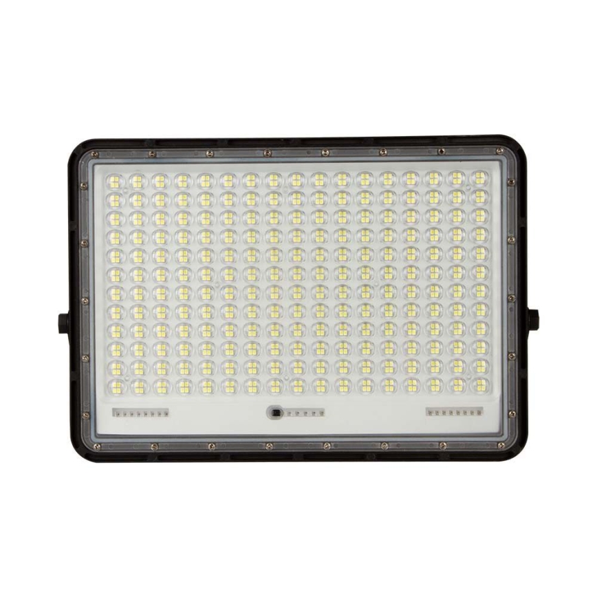 LED Zewnętrzny naświetlacz solarny LED/30W/3,2V 4000K czarny IP65 20000 mAh + zdalne sterowanie