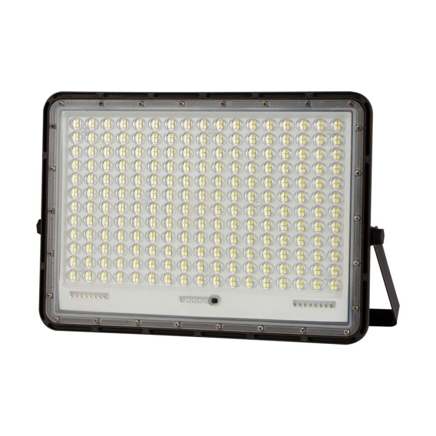 LED Zewnętrzny naświetlacz solarny LED/30W/3,2V 4000K czarny IP65 20000 mAh + zdalne sterowanie