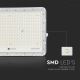 LED Zewnętrzny naświetlacz solarny LED/30W/3,2V 6400K biała + IP65 + Pilot zdalnego sterowania