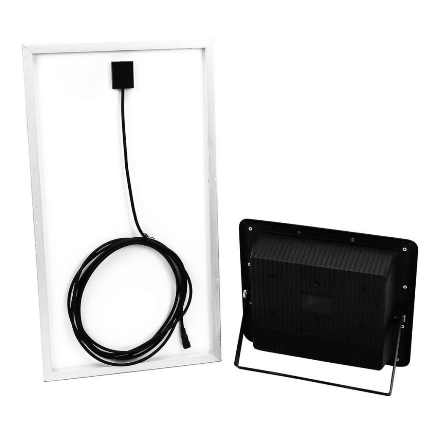 LED Zewnętrzny naświetlacz solarny LED/40W/10V IP65 6000K 20000 mAh + zdalne sterowanie