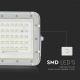 LED Zewnętrzny ściemnialny naświetlacz solarny LED/6W/3,2V IP65 4000K biały + pilot zdalnego sterowania