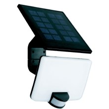 LED Zewnętrzny naświetlacz solarny z czujnikiem LED/10W/3,7V 4000K IP54 3000 mAh