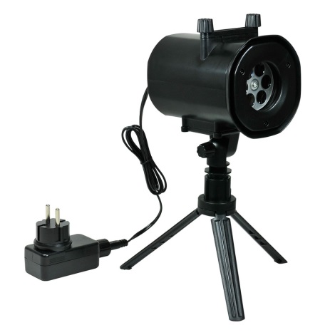 LED Zewnętrzny projektor laserowy LED/5W/230V IP44