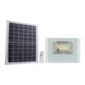 LED Zewnętrzny reflektor solarny LED/20W/3,2V IP65 4000K 20000 mAh + pilot zdalnego sterowania